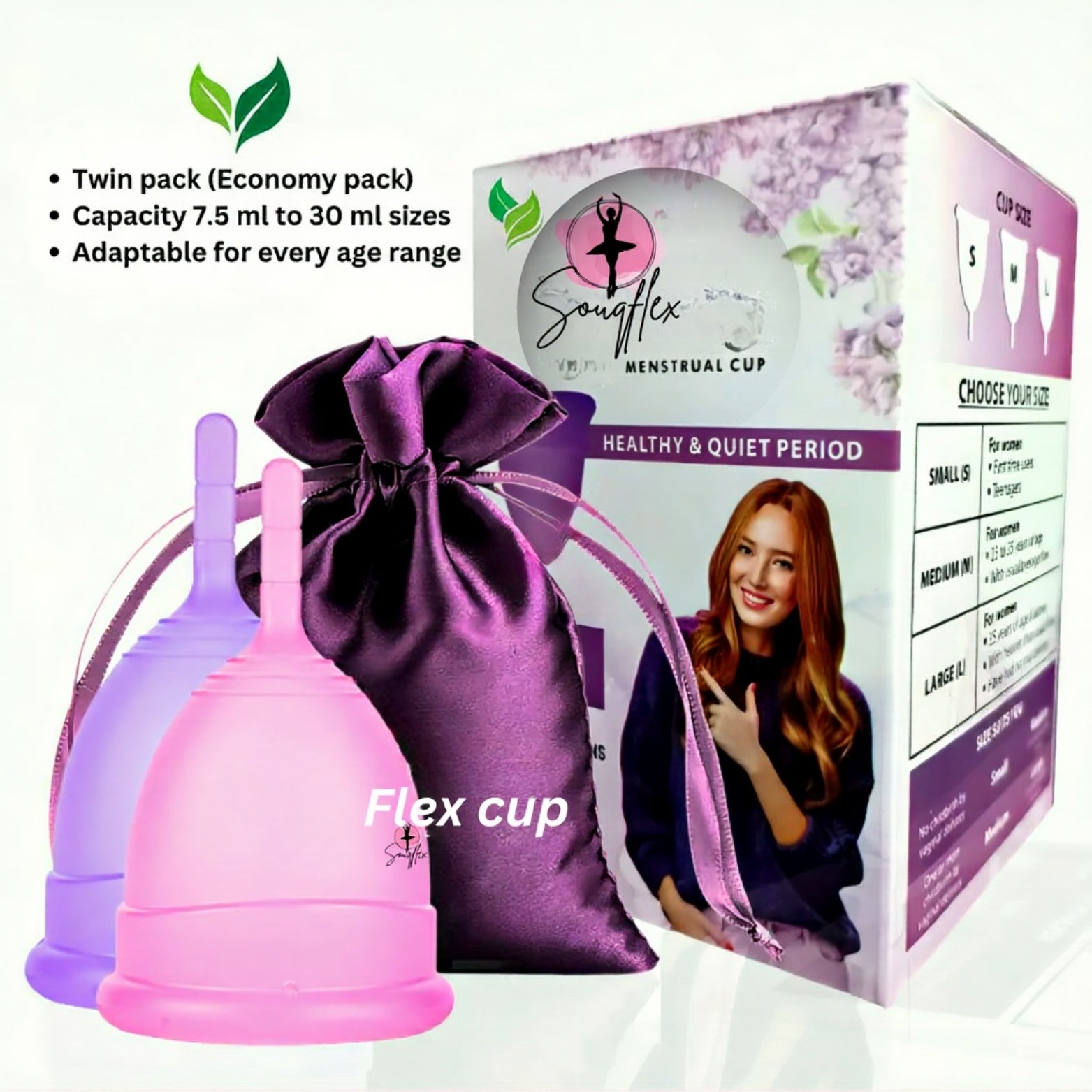 Flex comfort Menstrual Cup